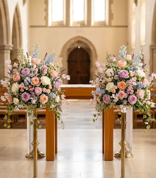 Kirche Blumen